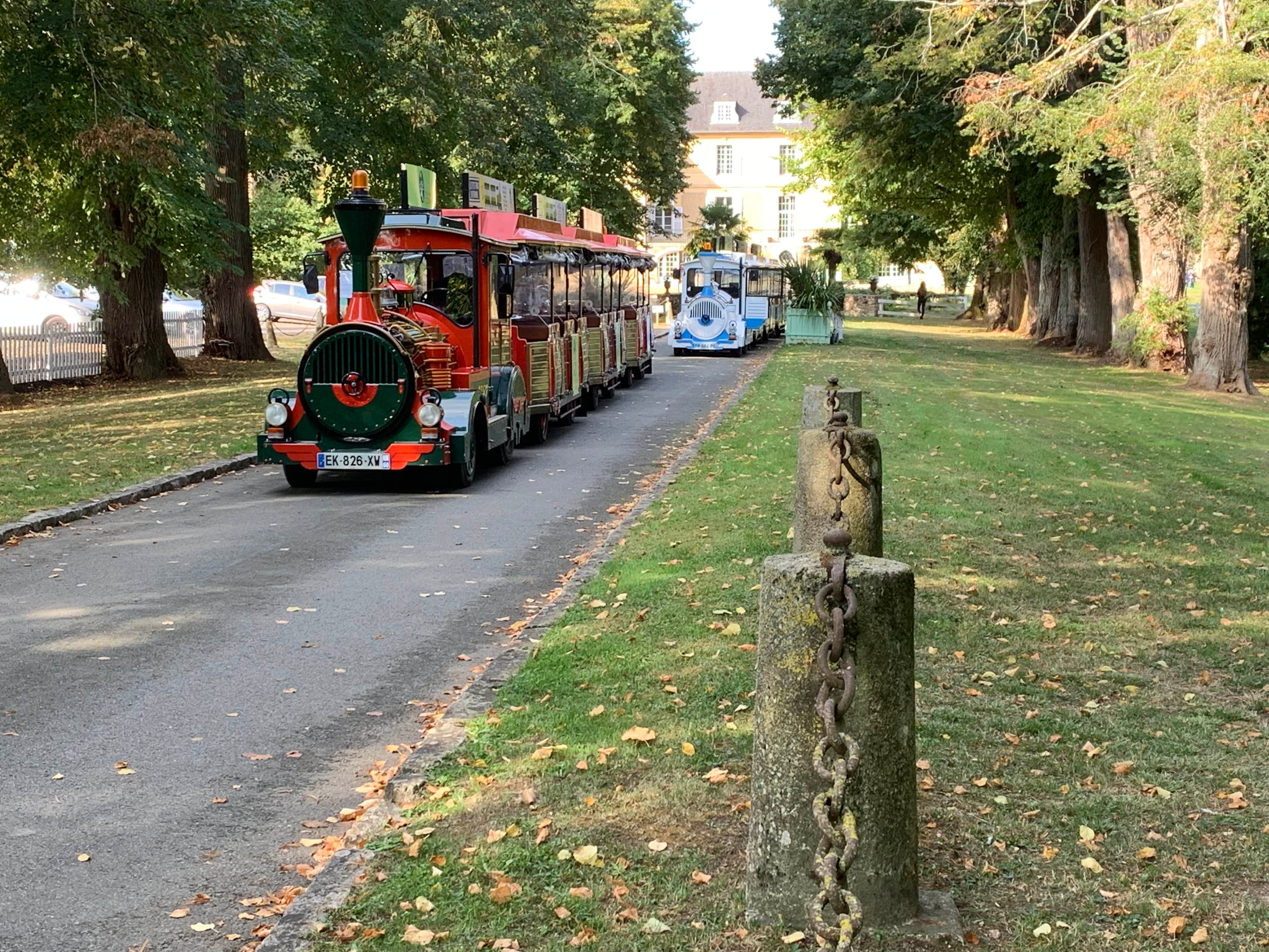 Advertising space on tourist train