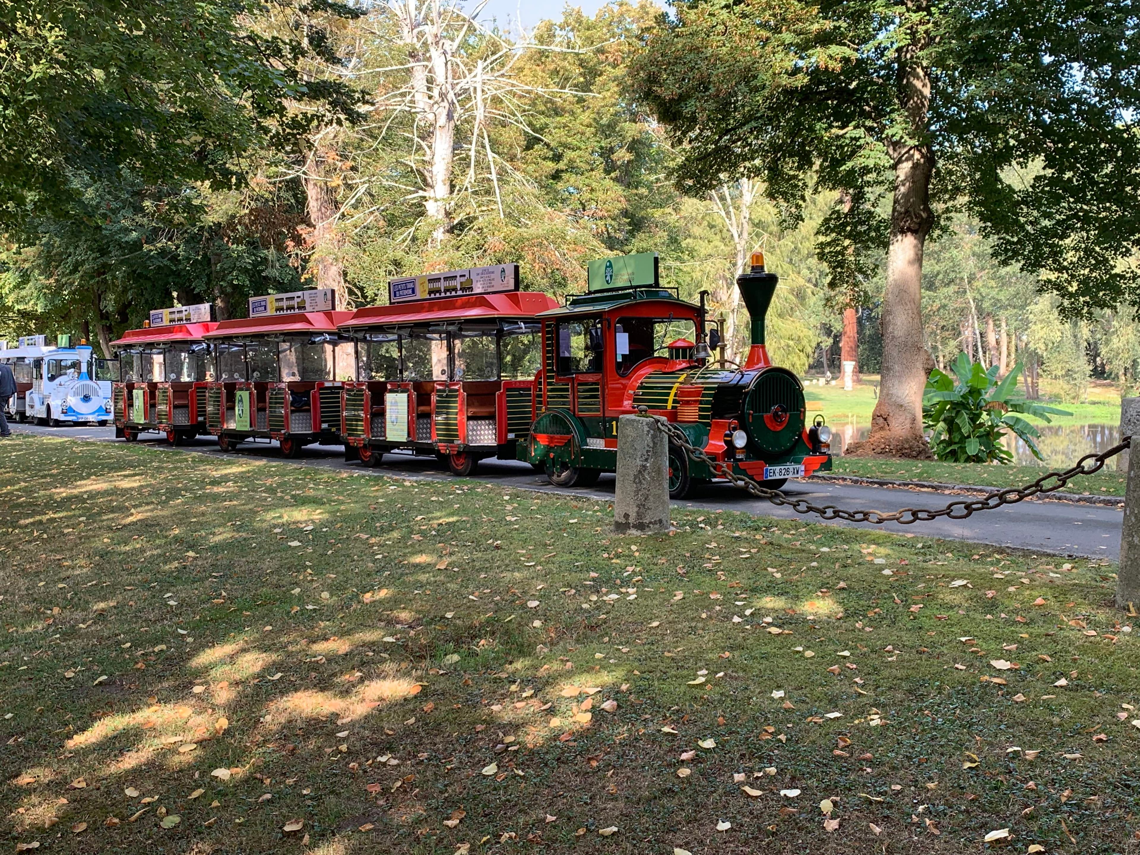 Advertising space on tourist train