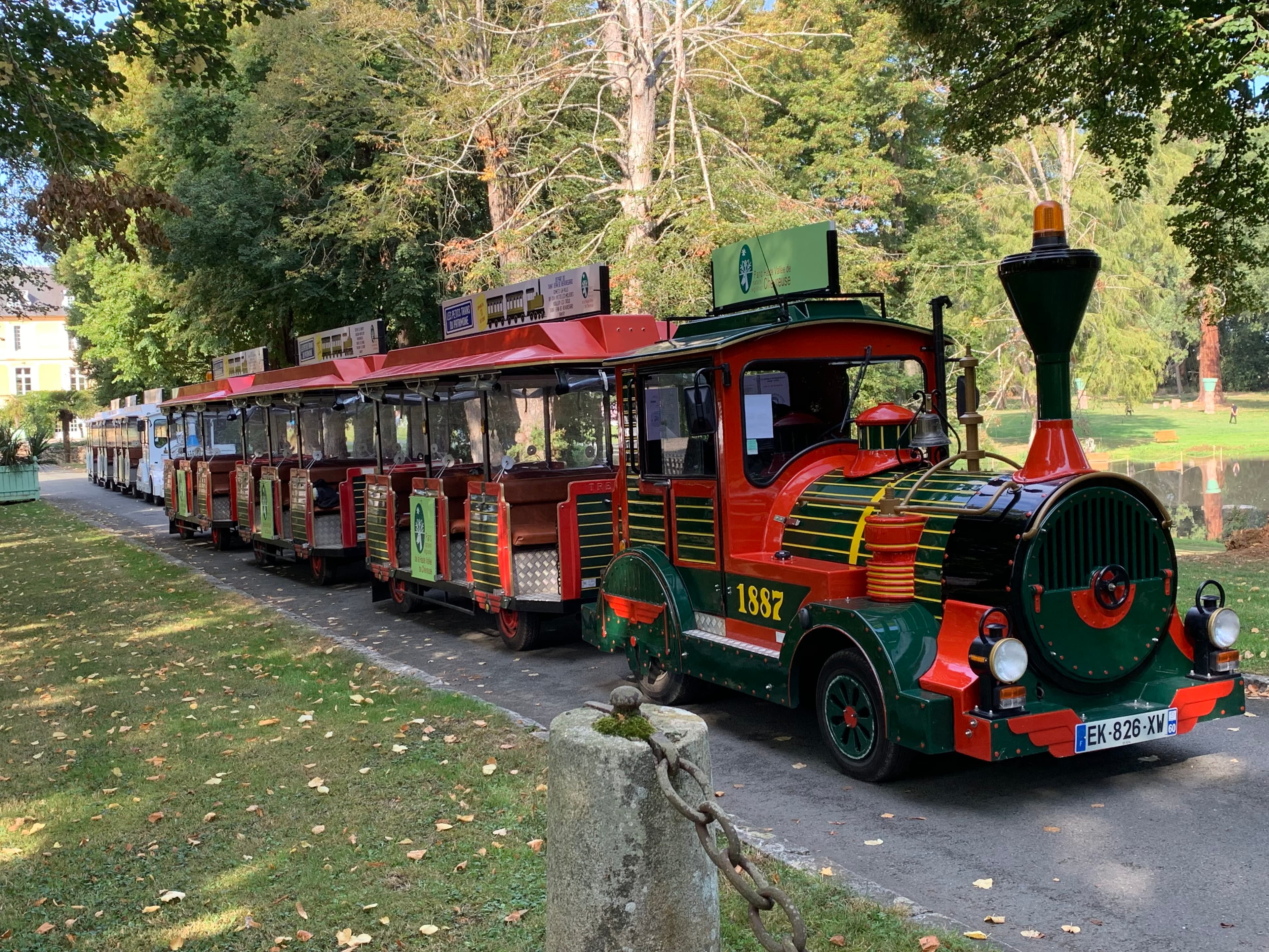 Advertising space on tourist train