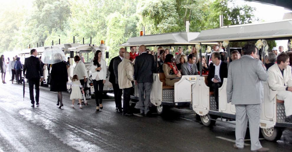 Mariage en petit train