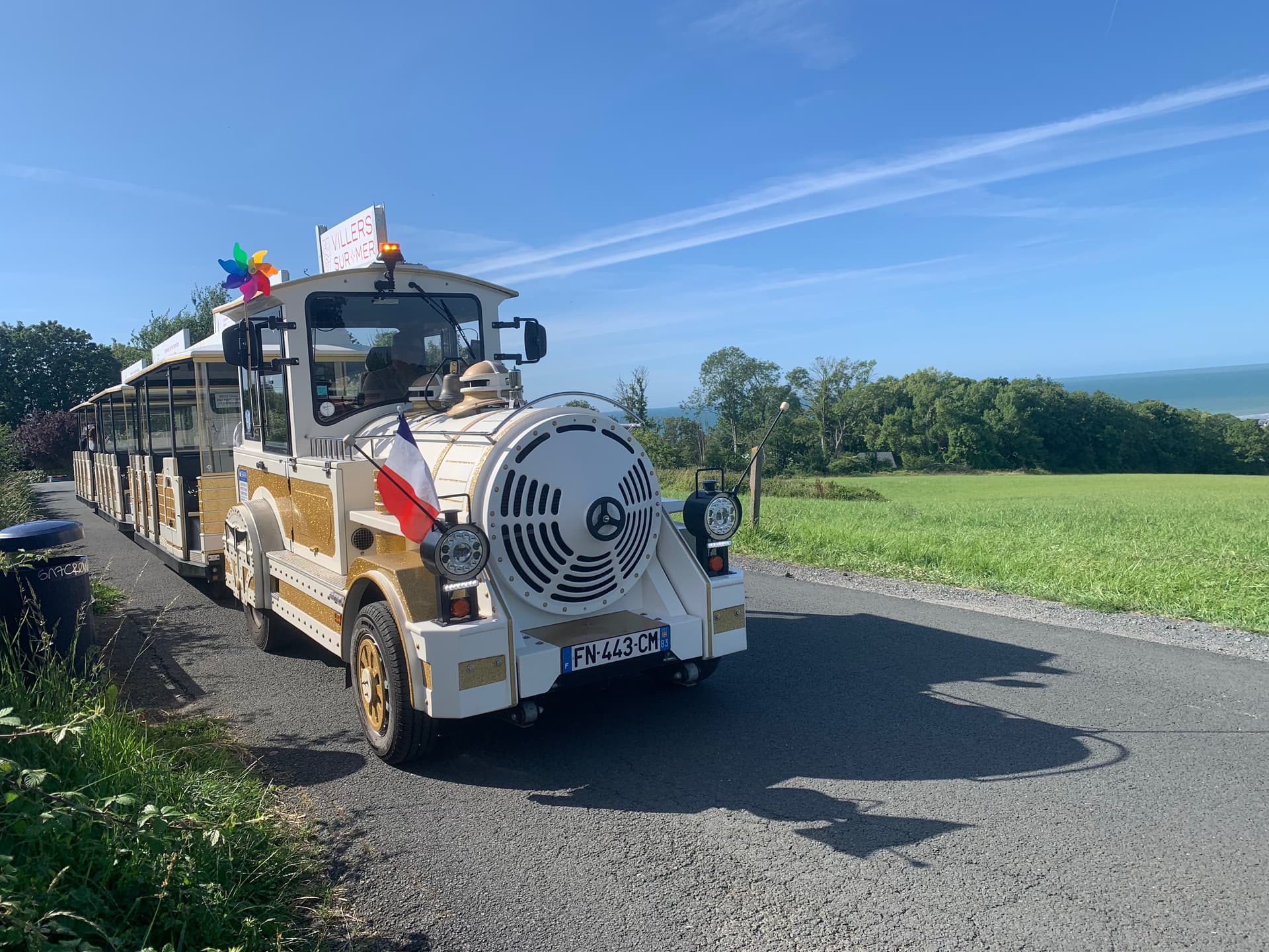 Petit train rental Villers-sur-Mer seaside