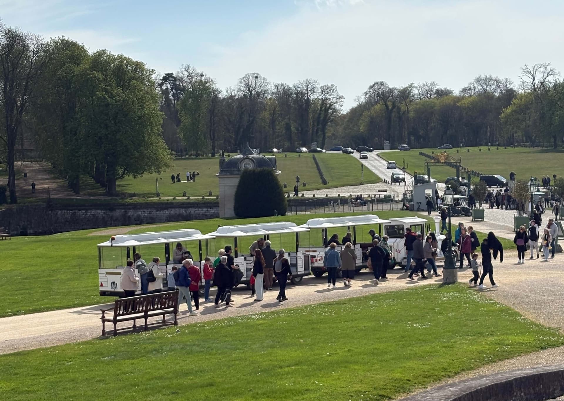 Petit train patrimoine Chantilly