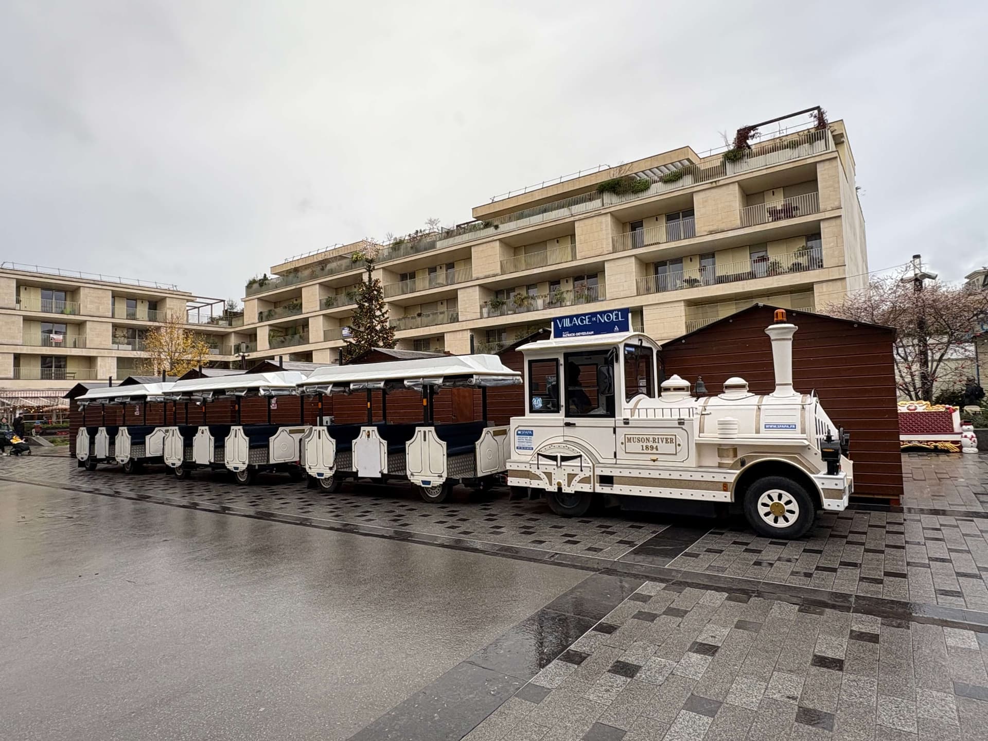 Tourist train Christmas market 2025