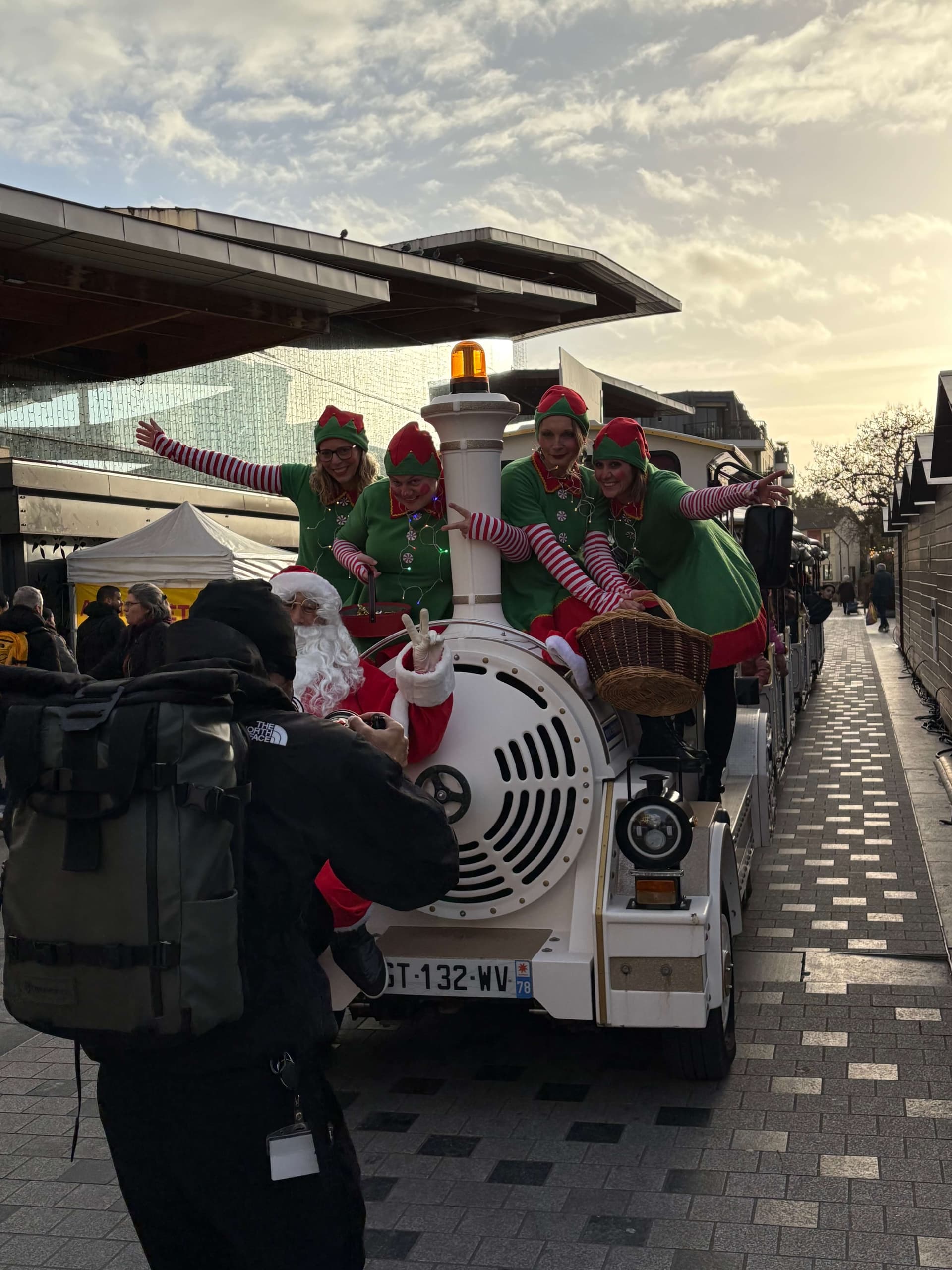 Animation de Noël avec petit train SFAPA