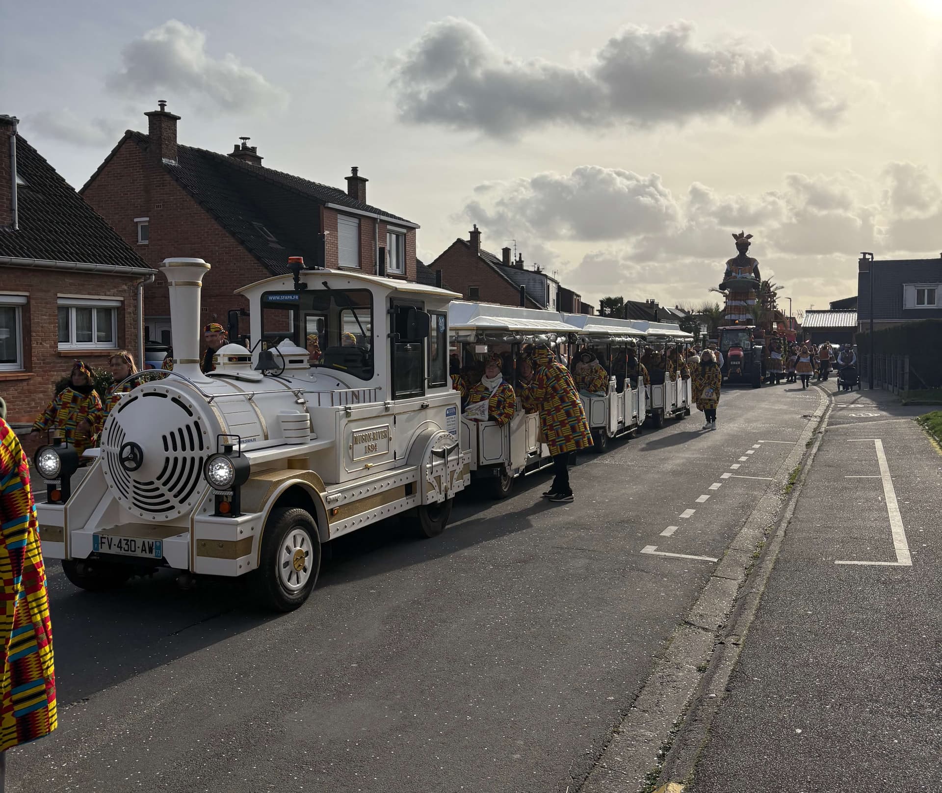 Petit train rental for Carnival and parties