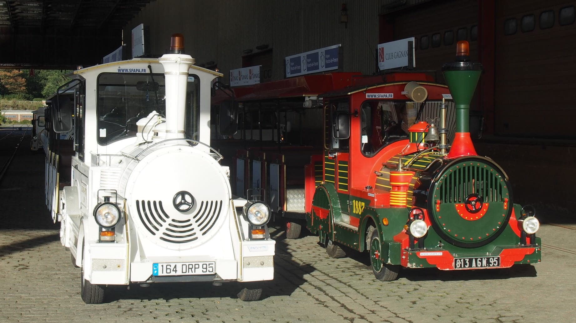 Tourist train Lille urban animation