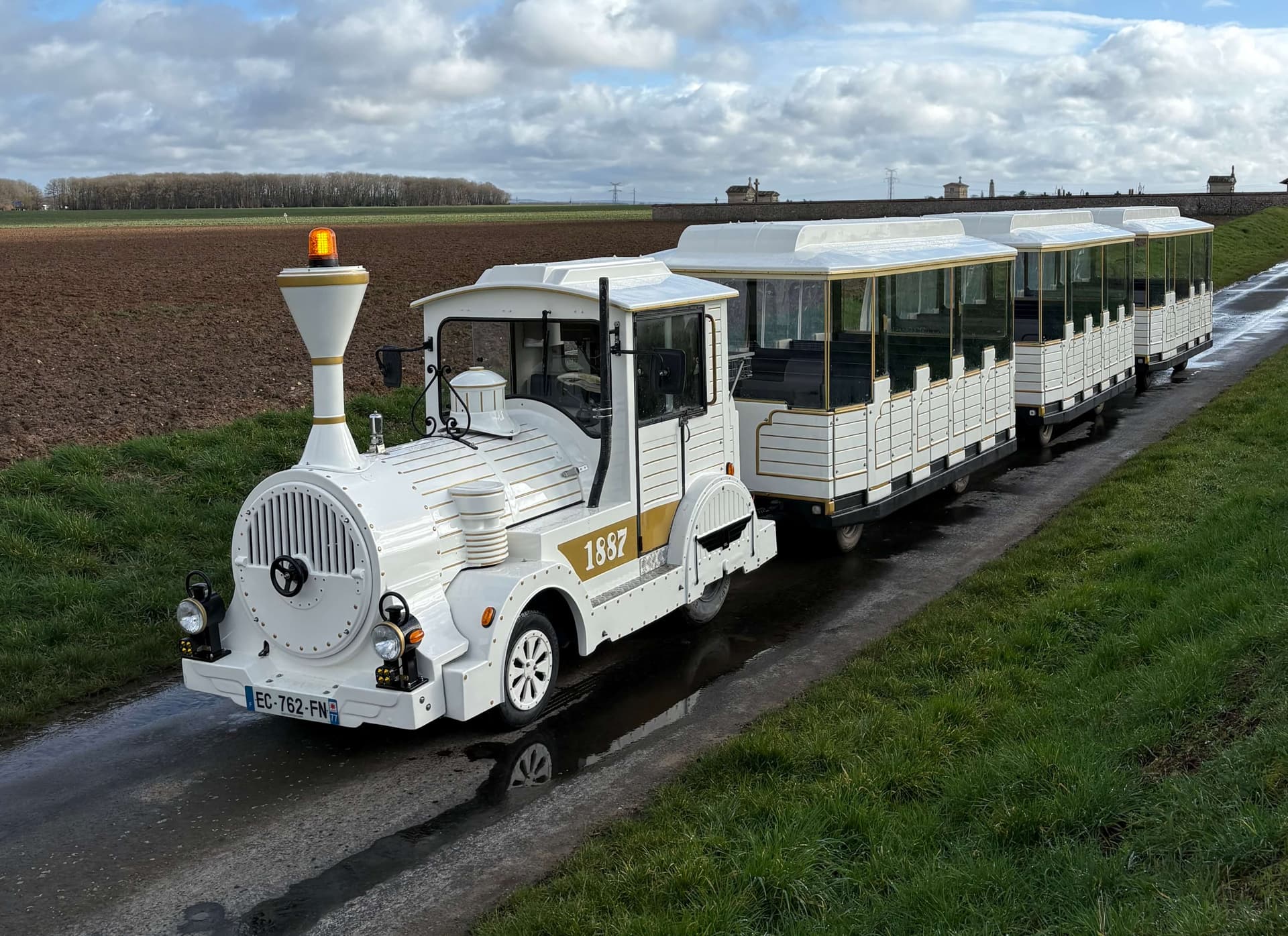Petit train SFAPA en circulation