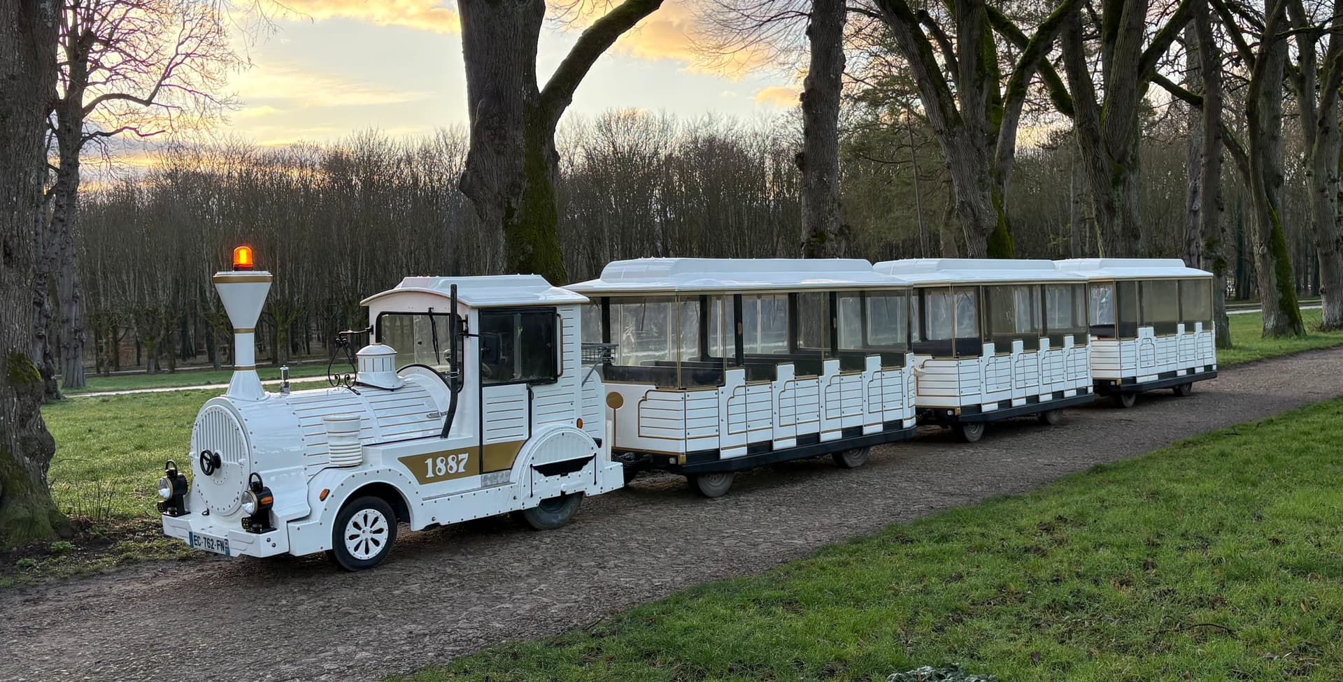 Tourist train Saint-Germain-en-Laye